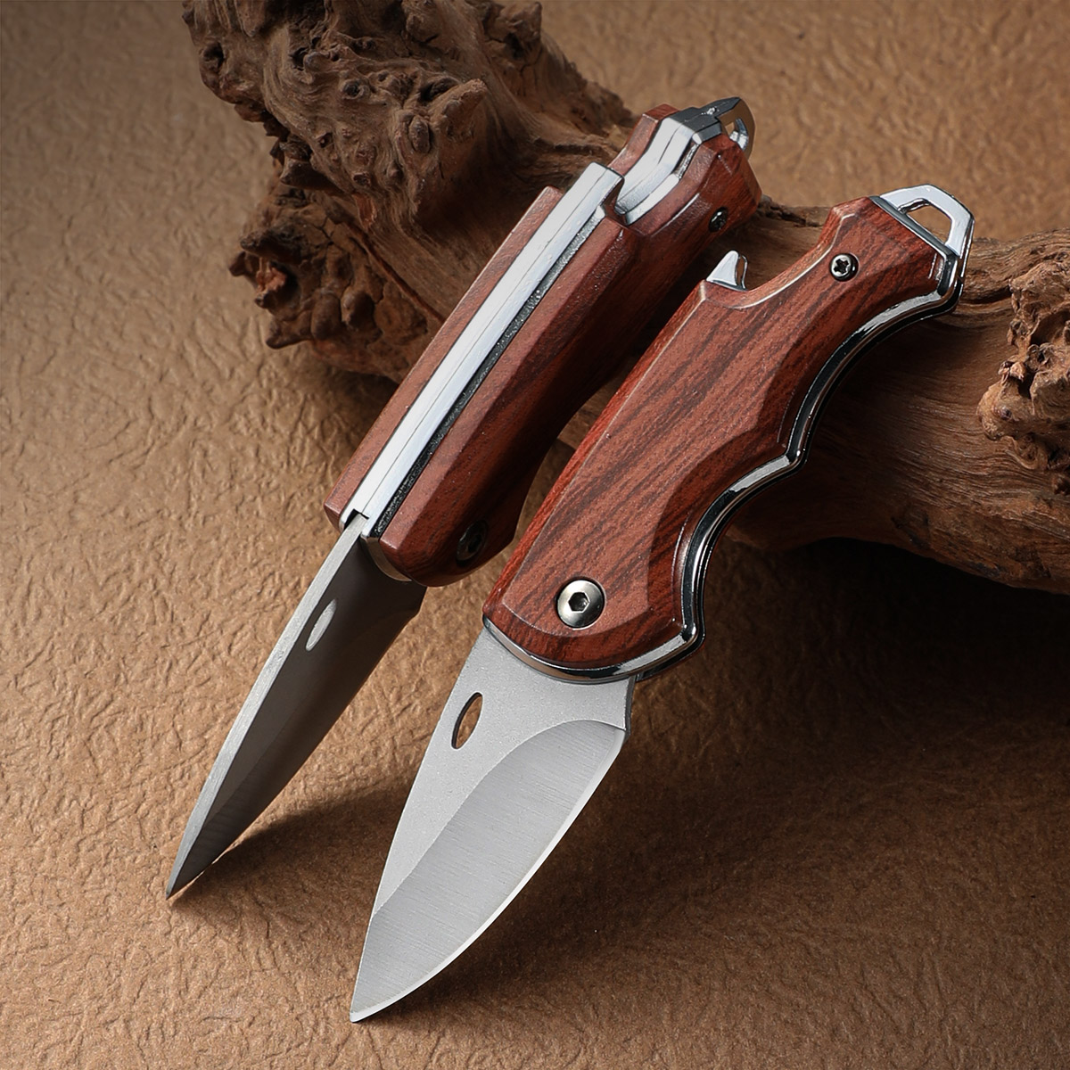 Bone Folder Tool - Cuchillo de deshuesado plegable forjado hecho