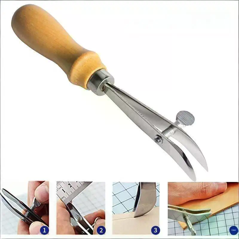 Herramienta de cuero DIY: Rasp - Groover Stitching Tool reseña y precio