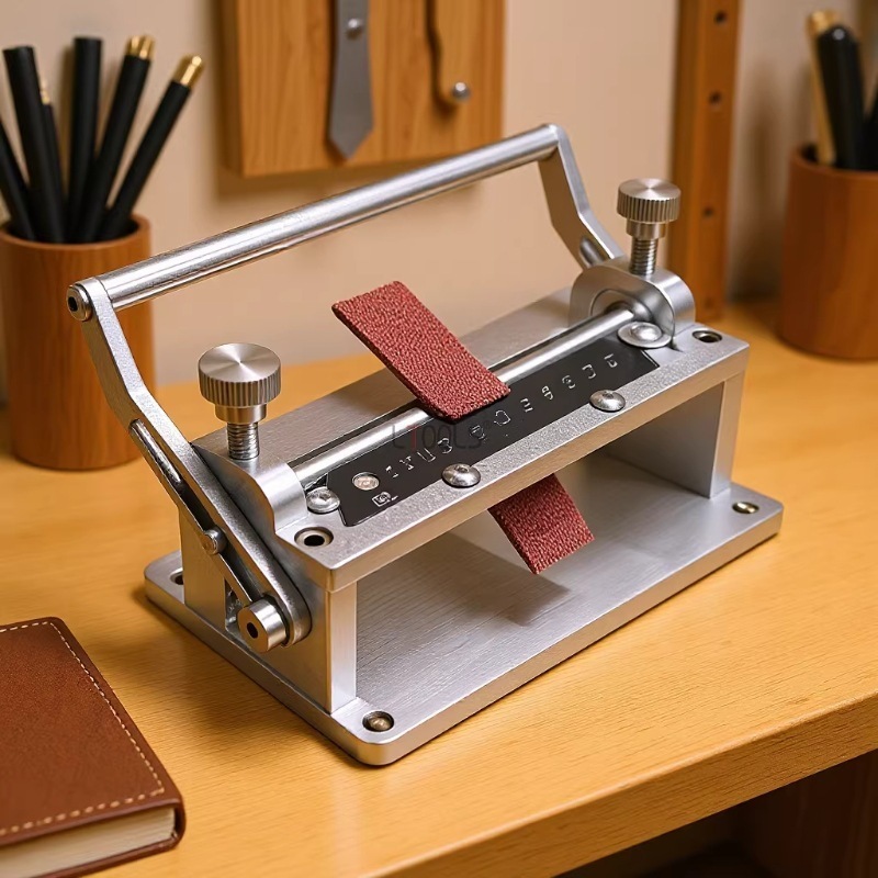 Máquina manual de rebajado de  - Leatherwork Machine reseña y precio