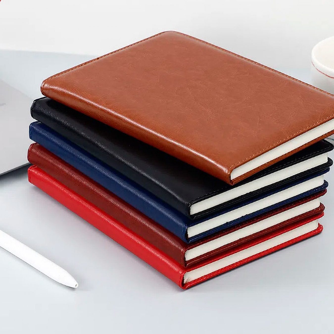 Cuaderno de Cuero PU con Diseñ - Leather Work Diary Covers reseña y precio