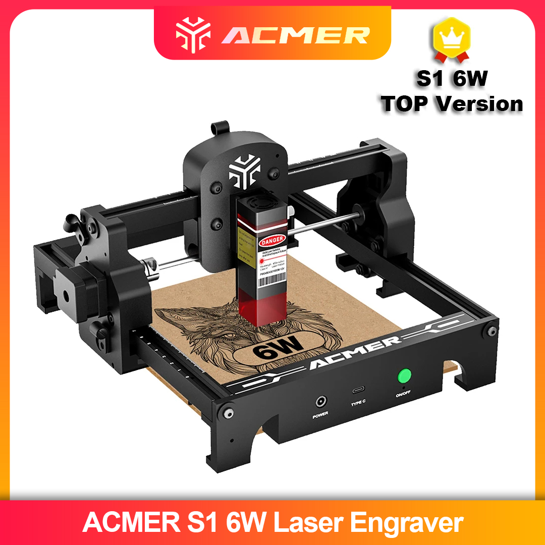 ACMER S1 2,5/3,5/6W máquina gr - Leatherwork Machine reseña y precio